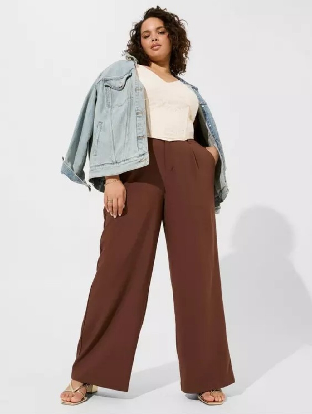 Torrid Wide-Leg Pull-On Pants